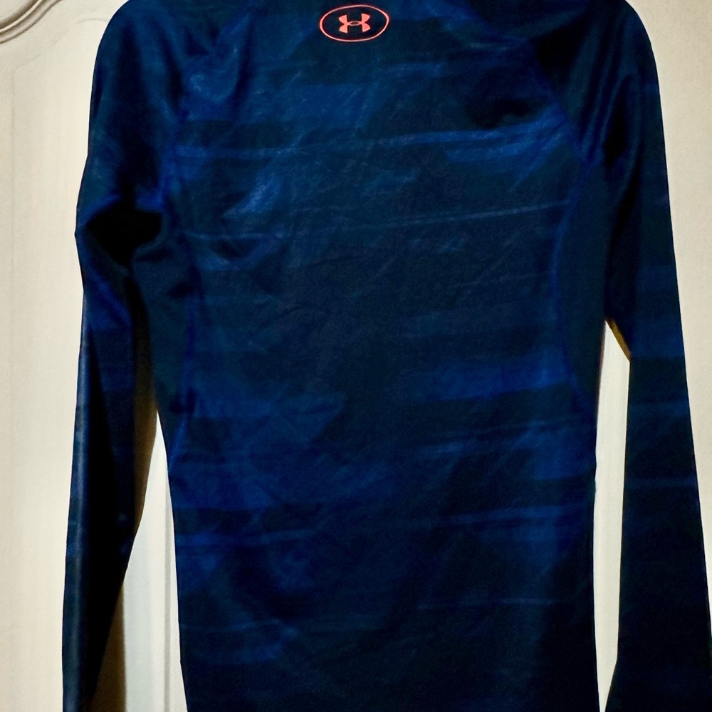 Blue Under Armor long sleeve shirt - Compression Heat Gear
